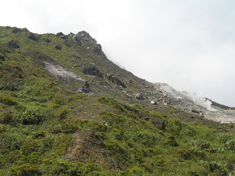 Gunung Sibayak, Sumatra, Indonesia