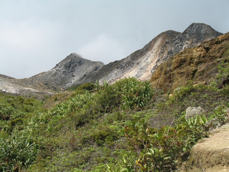 Gunung Sibayak, Sumatra, Indonesia