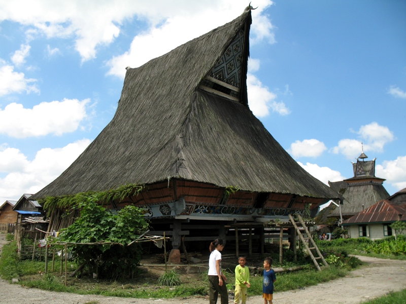 Lingga Village, Sumatra, Indonesia