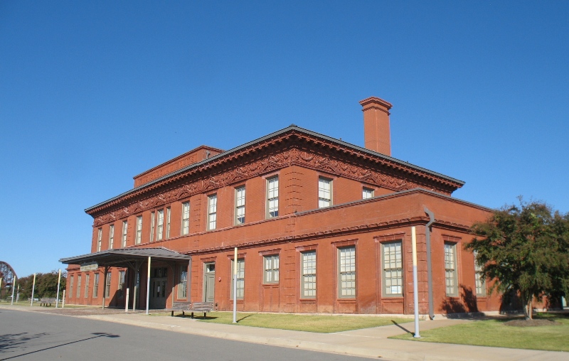 RR Station, Clinton Library, Little Rock, Arkansas