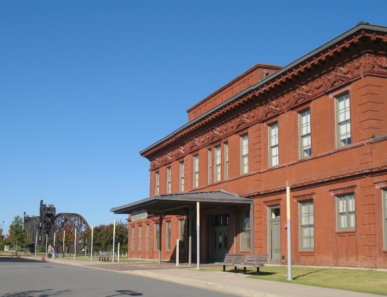 RR Station, Clinton Library, Little Rock, Arkansas