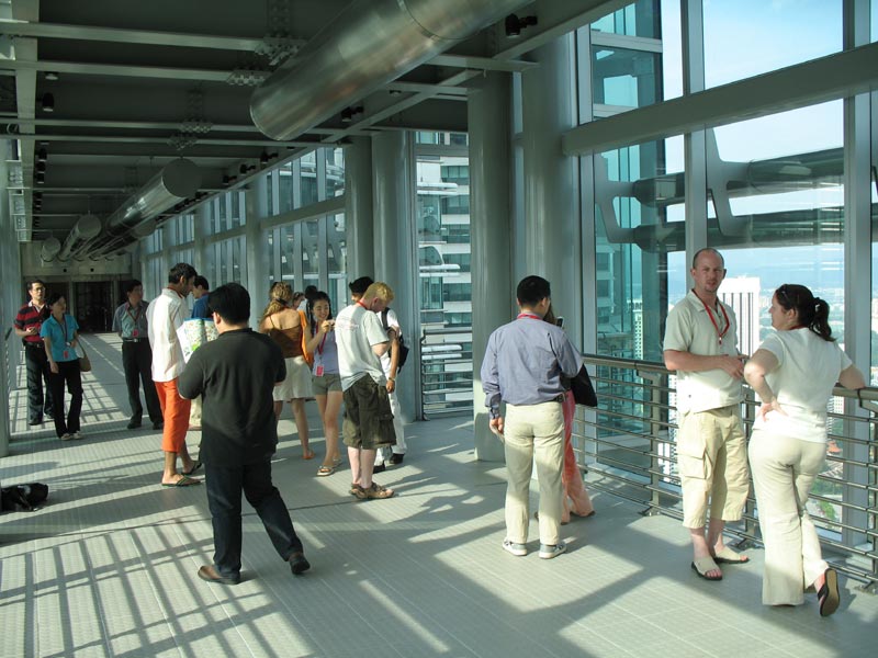 Sky Bridge, Petronas Towers, Kuala Lumpur, Malaysia