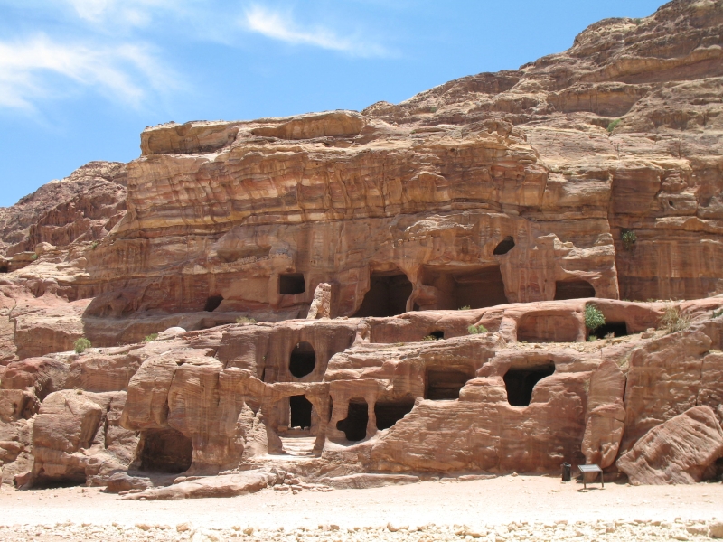 Caves, Petra, Jordan