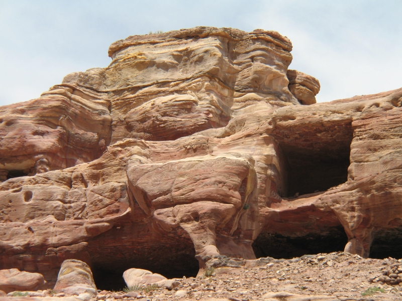 Caves, Petra, Jordan