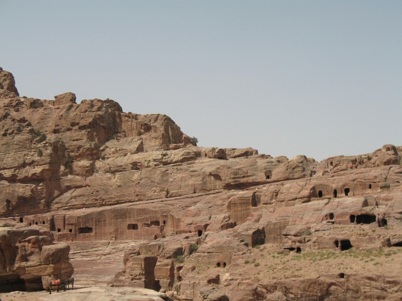 Caves, Petra, Jordan