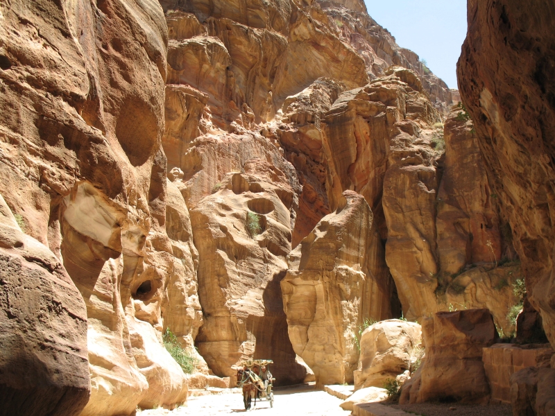 The Siq, Petra, Jordan