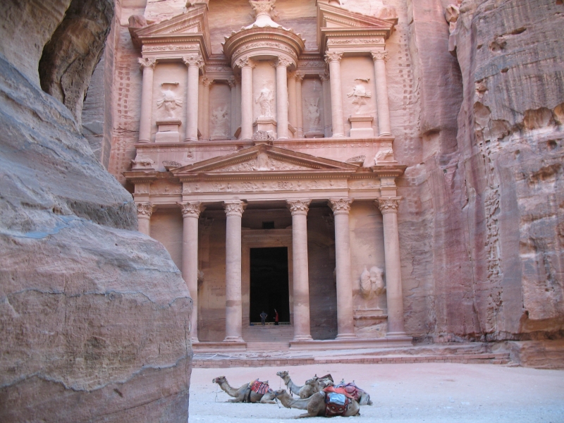 Treasury, Petra; Jordan