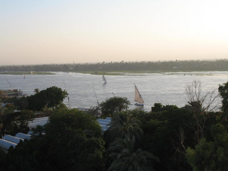 The Nile. Luxor, Egypt