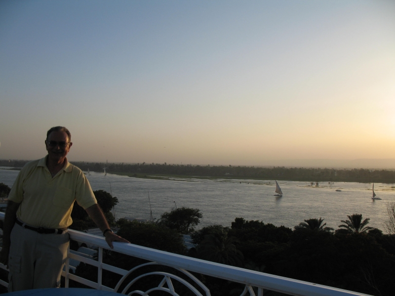 The Nile. Luxor, Egypt