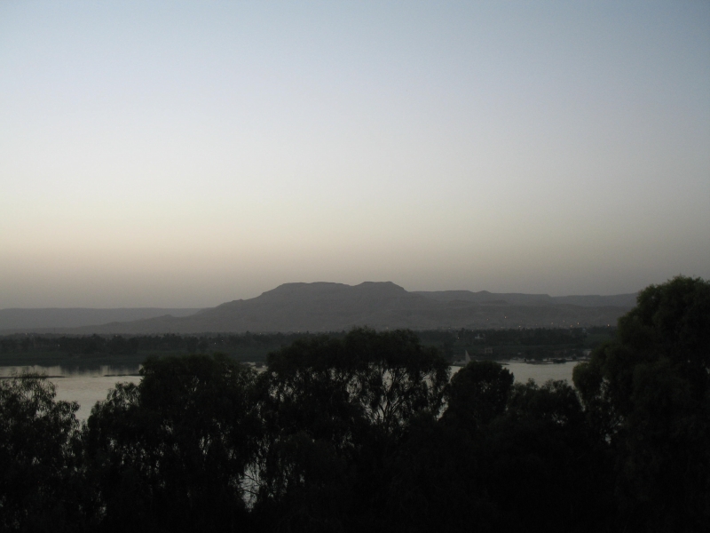 The Nile. Luxor, Egypt