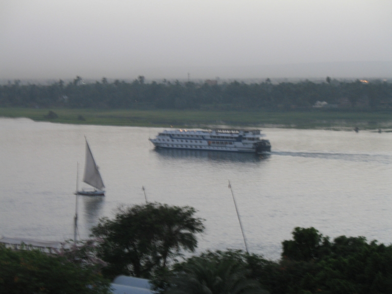 The Nile. Luxor, Egypt