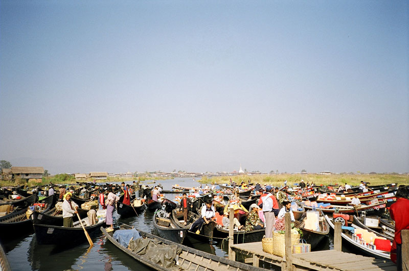  Inle Lake Market, Myanmar