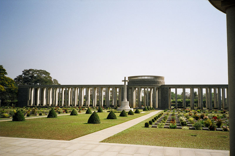  Htaukkyant War Cemetery. Bago, Myanmar