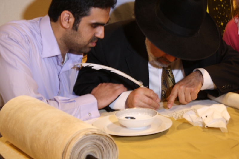 Torah Dedication, Even Chen Synagogue, Bangkok