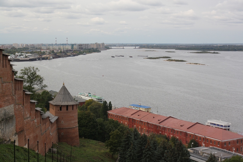 The Volga, Nizhny Novgorod, Russia