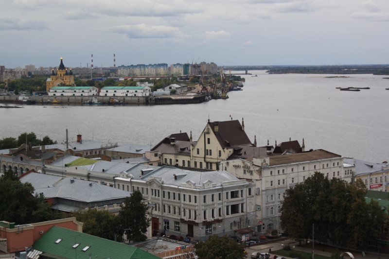 The Volga and the Oka, Nizhny Novgorod, Russia