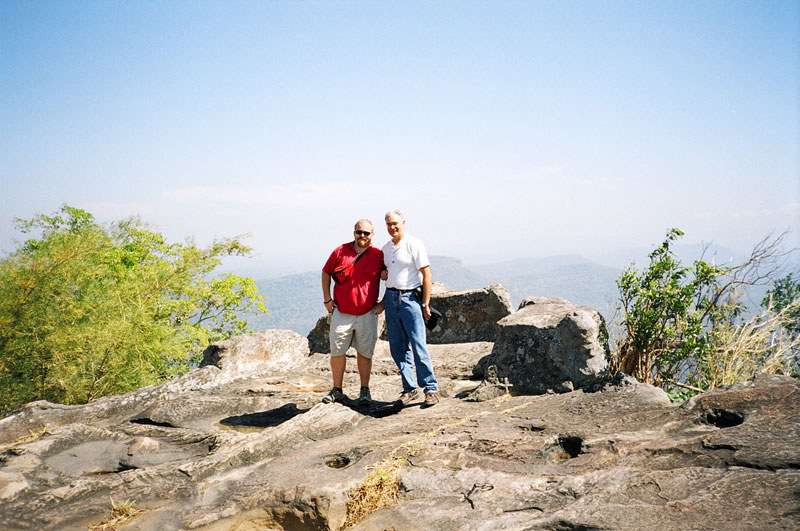 Jake and Jan -   Preah Vihear Temple, Cambodia