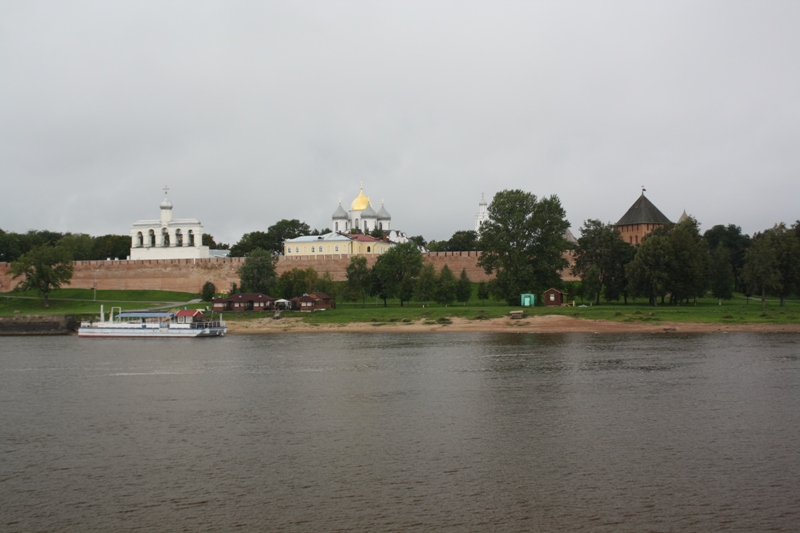 Volkhov River, Novgorod, Russia