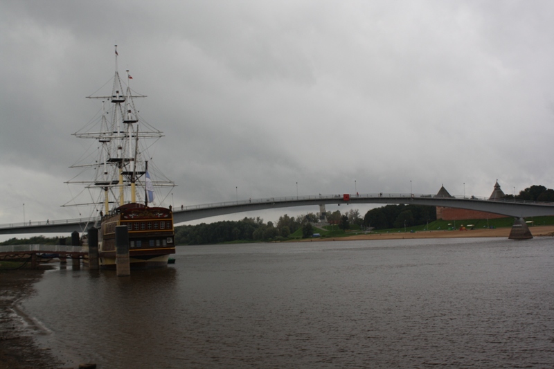 Volkhov River, Novgorod, Russia