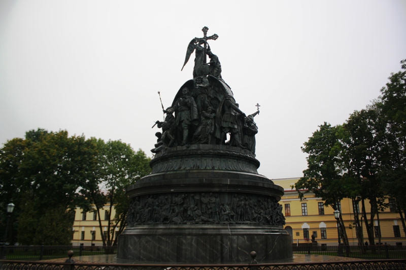 Millennium Monument, The Kremlin, Novgorod, Russia