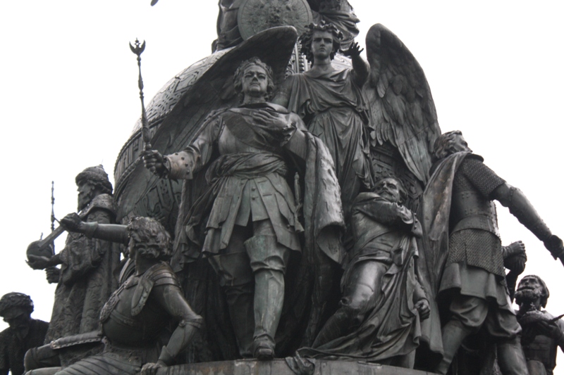 Millennium Monument, The Kremlin, Novgorod, Russia