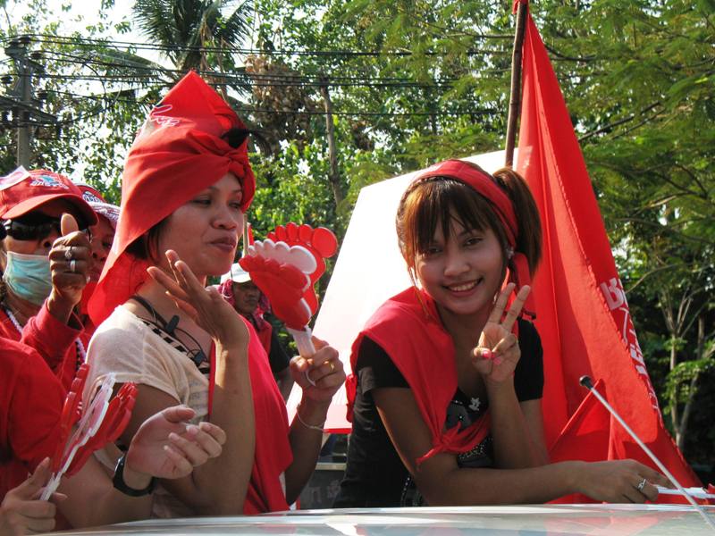 Red Shirts Demonstration, Bangkok, March 2010