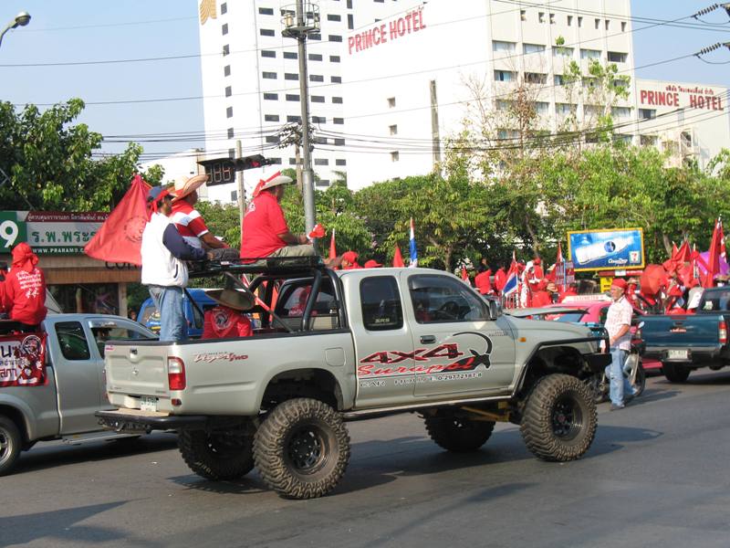 Red Shirts Demonstration, Bangkok, March 2010