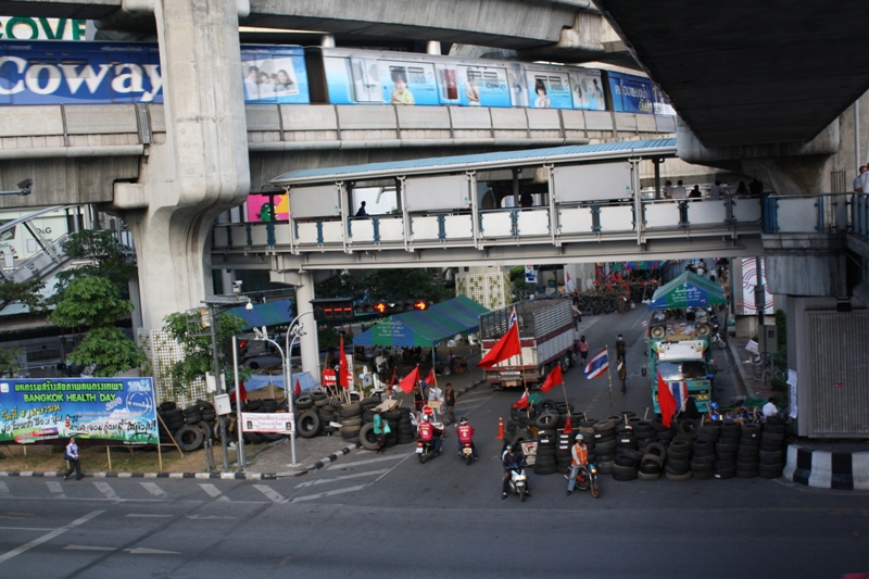 Siam Square, Bangkok, Red Shirts Demonstration, March 2010