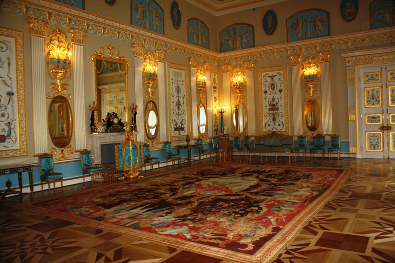 Pushkin Palace, Saint Petersburg, Russia