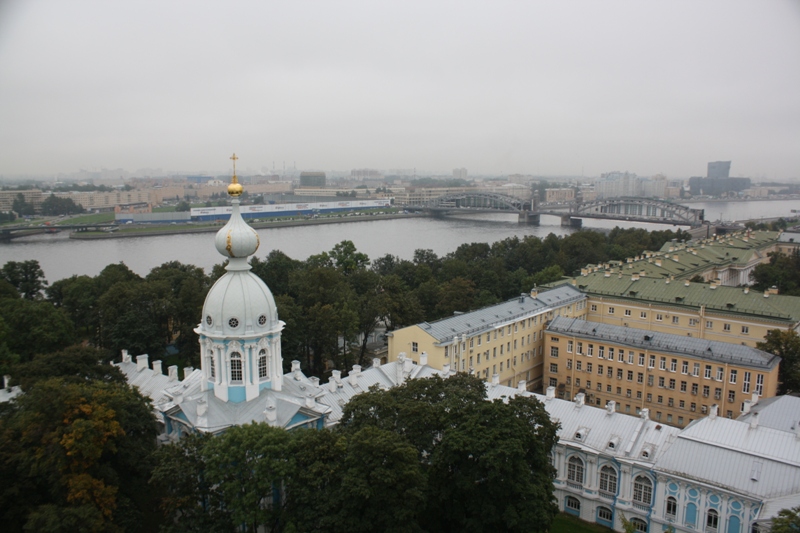  View from Smolny Cathedral, Saint Petersburg, Russia