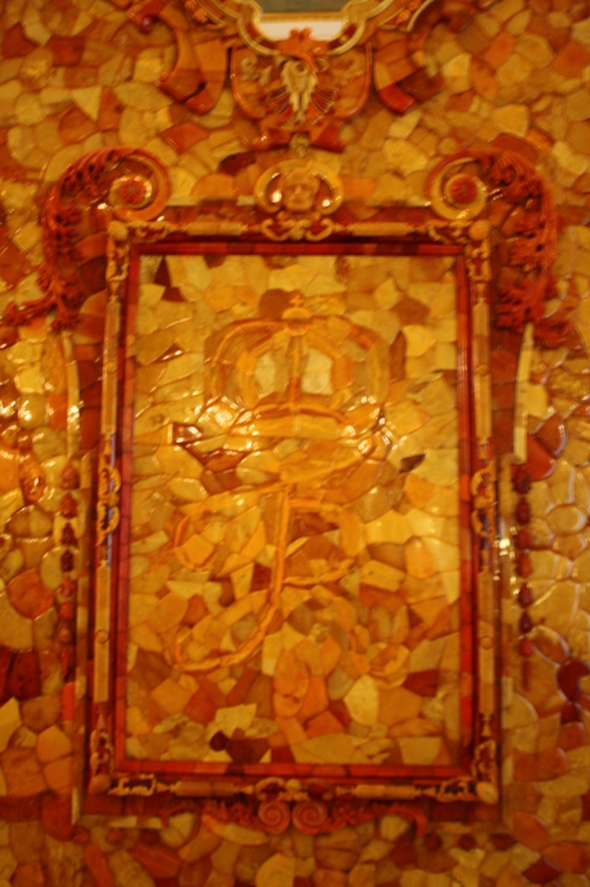 Amber Room, Pushkin Palace, Saint Petersburg, Russia