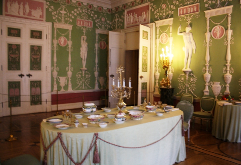 Cavaliers" Dining Room, Pushkin Palace, Saint Petersburg, Russia