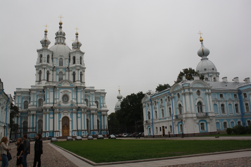 Smolny Cathedral, Saint Petersburg, Russia