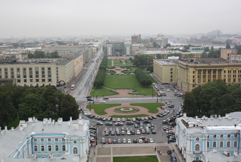  View from Smolny Cathedral, Saint Petersburg, Russia