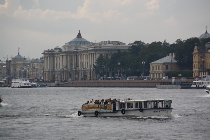 The Neva River, Saint Petersburg, Russia
