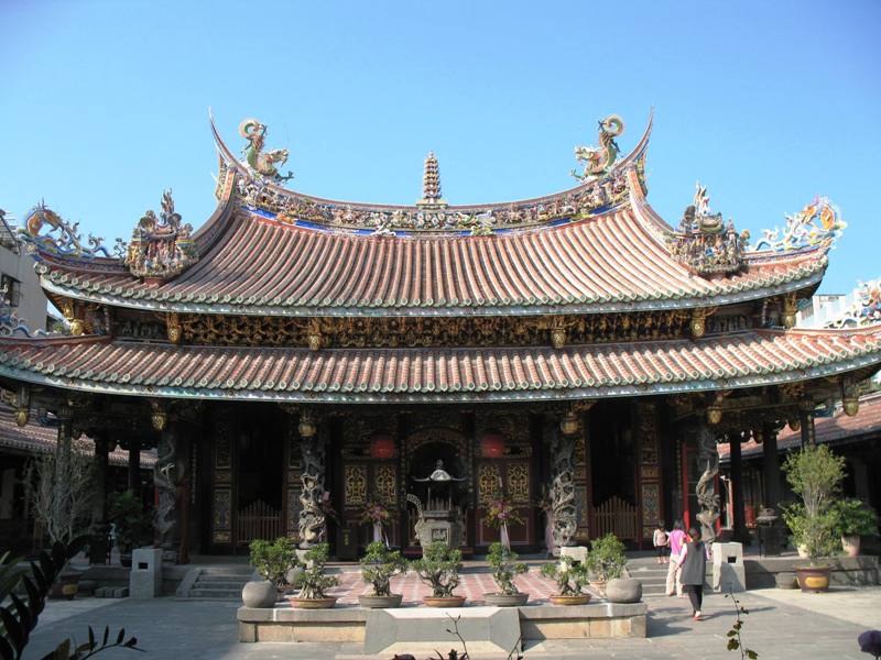 Bo-An Temple.  Taipei, Taiwan