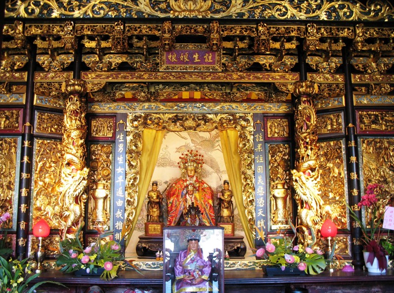 Bo-An Temple.  Taipei, Taiwan