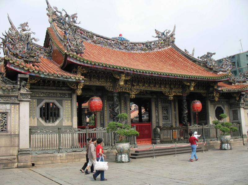 Longshan Temple. Taipei, Taiwan