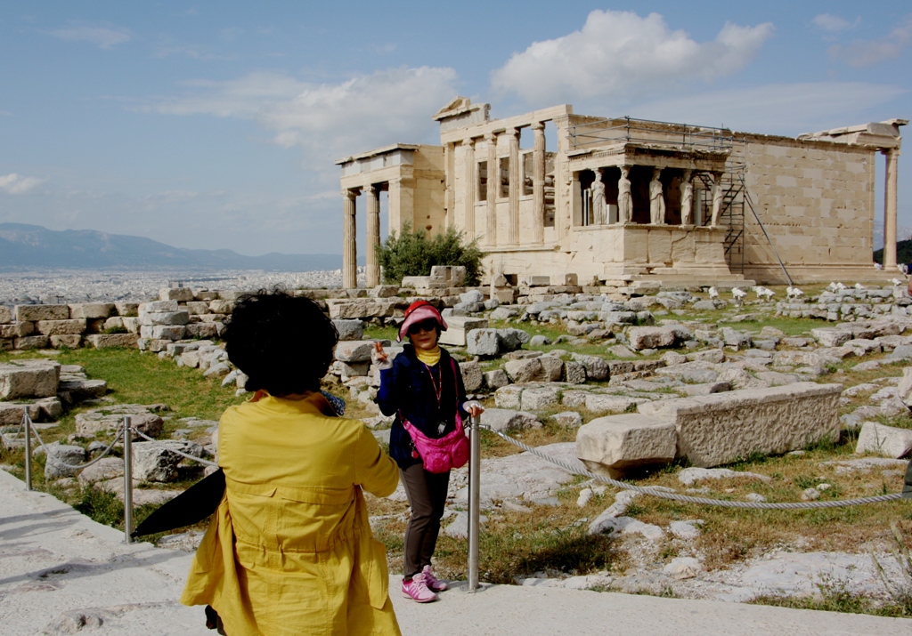 Temple of Athena, Acropolis, Athens, Greece