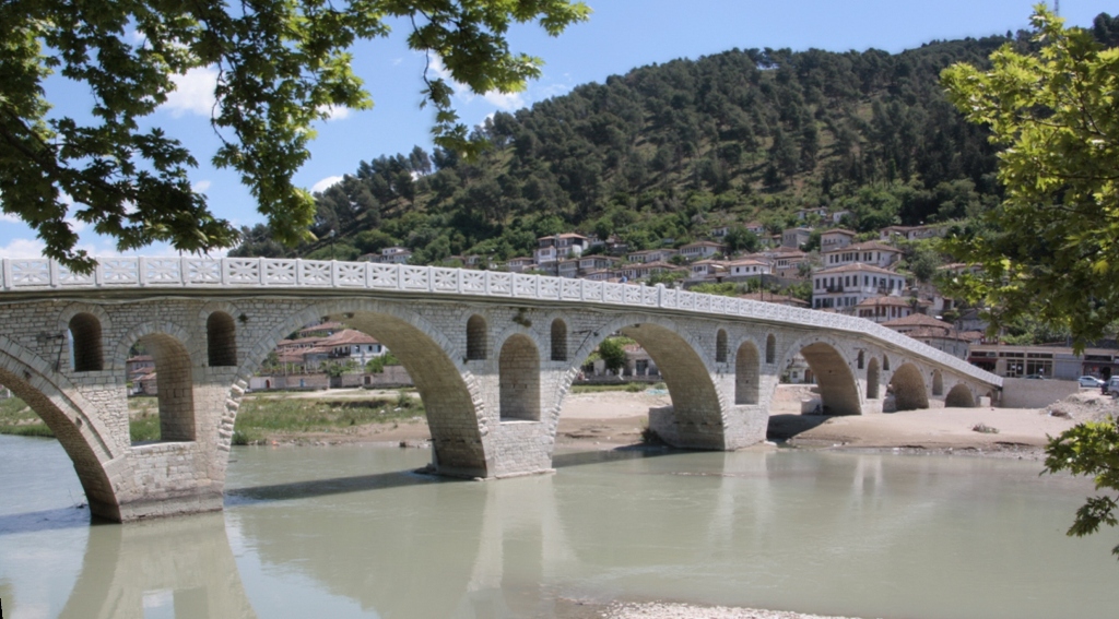 Stone Bridge, Osum River, Berati, Albania