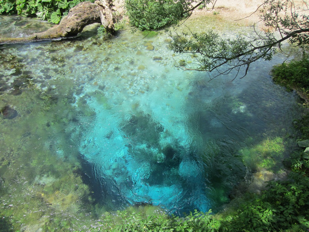 Syri i kaltër, Blue Eye, District of Delvinë, Albania