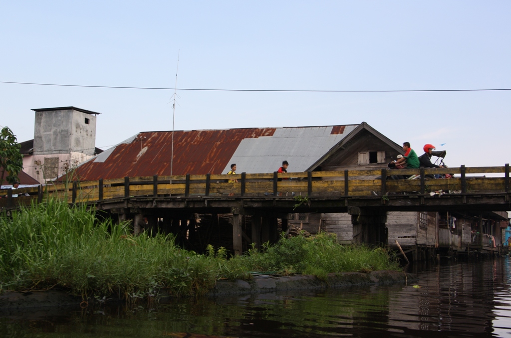 Canals, Banjarmasin, South Kalimantan, Indonesia 