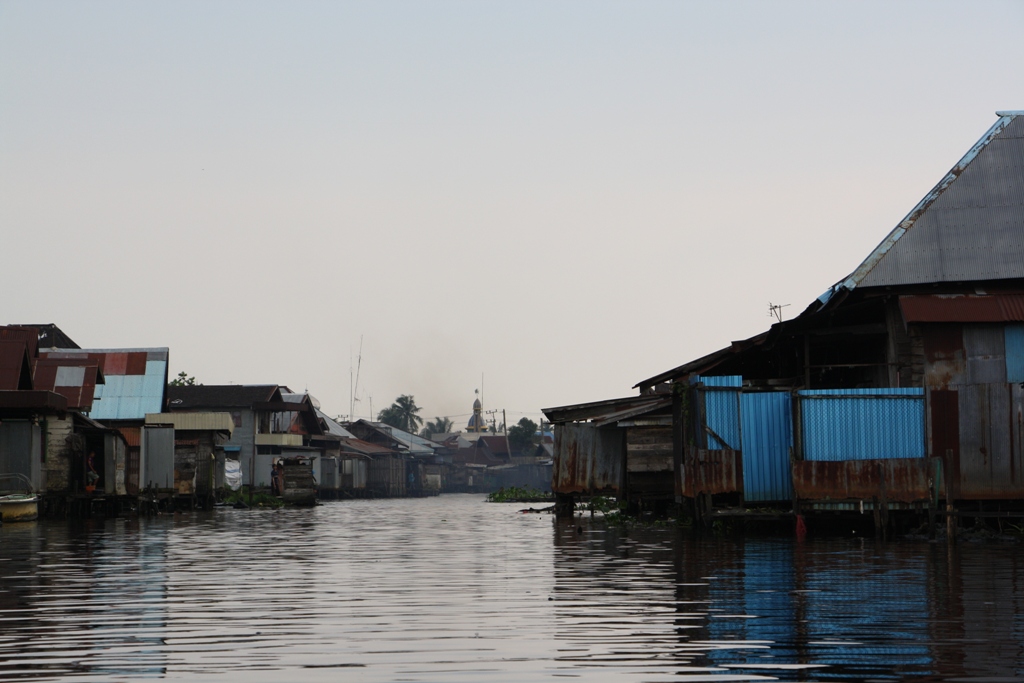 Canals, Banjarmasin, South Kalimantan, Indonesia 