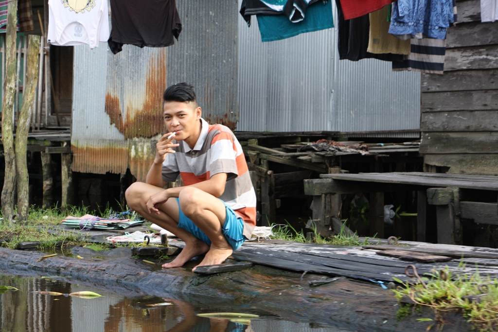 Canals, Banjarmasin, South Kalimantan, Indonesia 