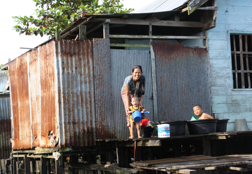 Canals, Banjarmasin, South Kalimantan, Indonesia 