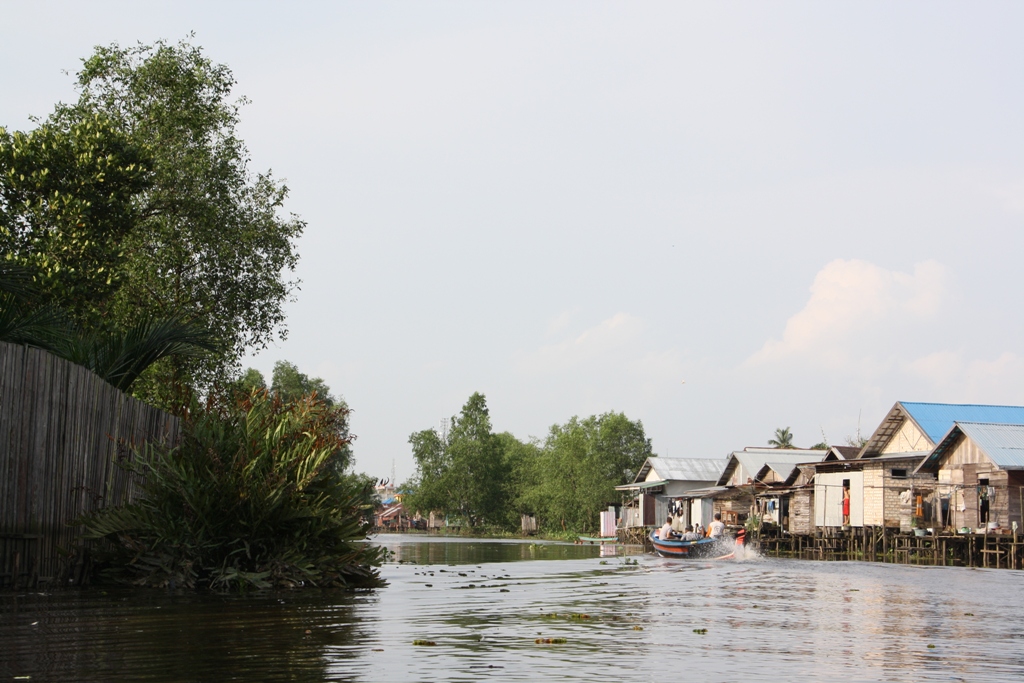 Canals, Banjarmasin, South Kalimantan, Indonesia 