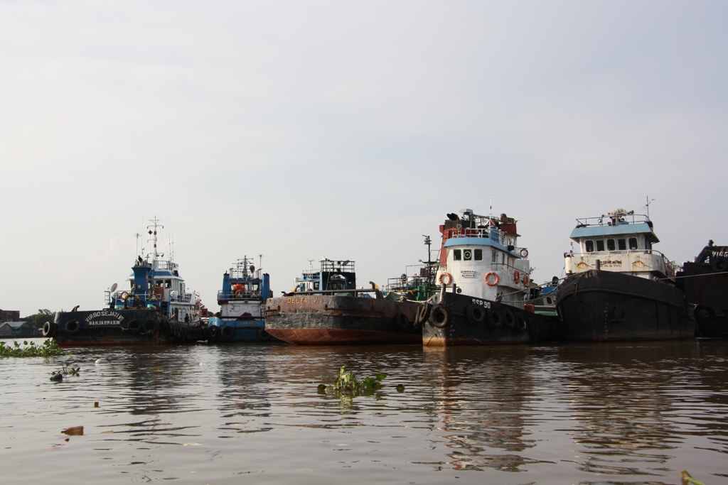 Canals, Banjarmasin, South Kalimantan, Indonesia 