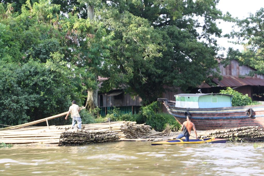 Canals, Banjarmasin, South Kalimantan, Indonesia 