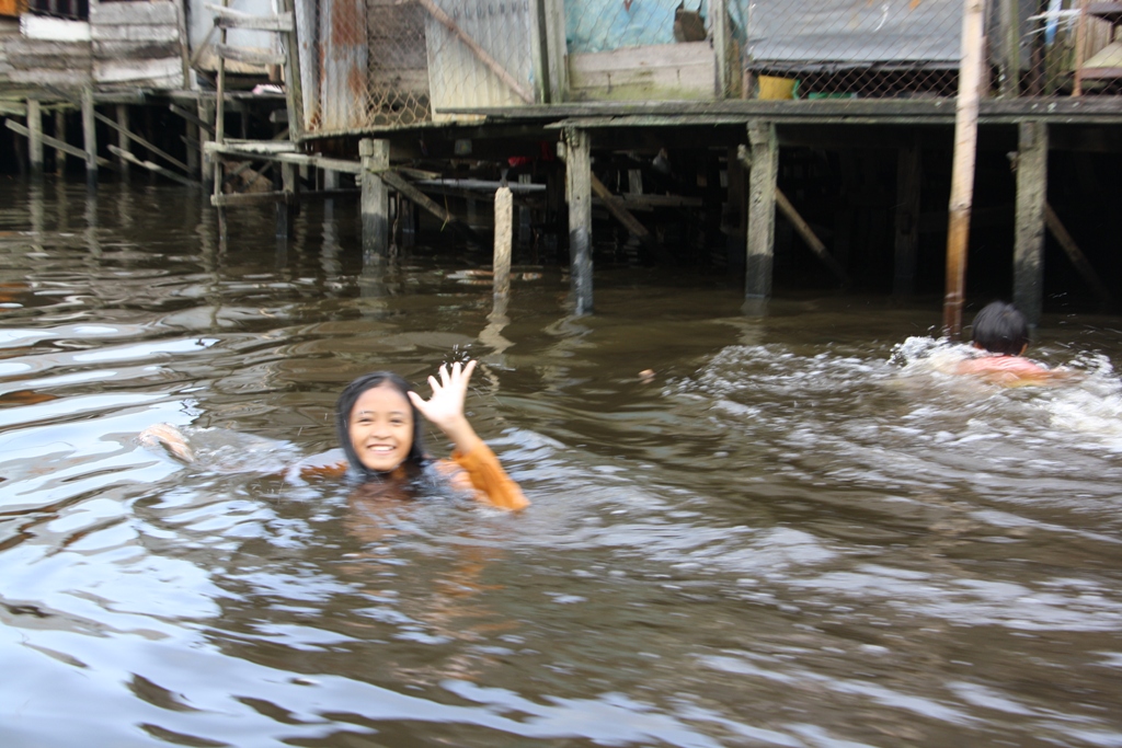 Canals, Banjarmasin, South Kalimantan, Indonesia 