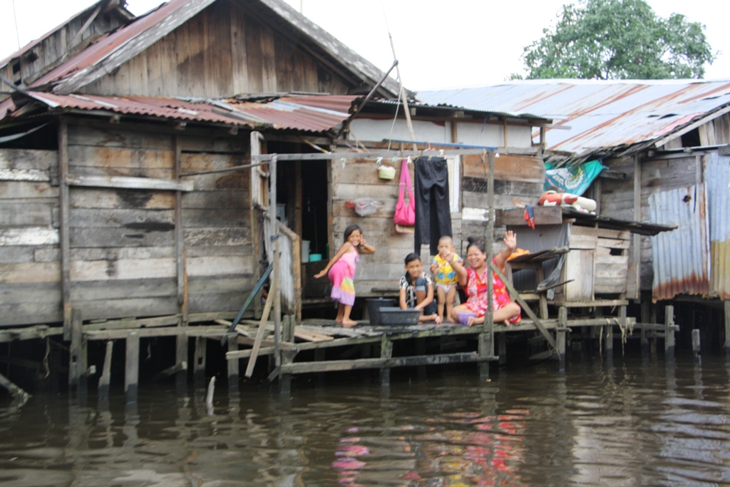 Canals, Banjarmasin, South Kalimantan, Indonesia 